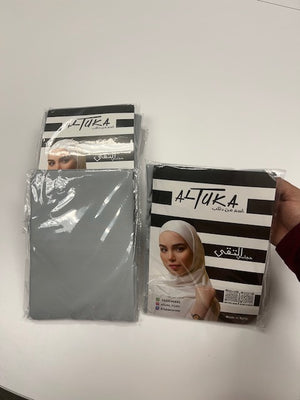 2 Piece Amira Hijab Scarf (Polyester Lycra Blend)