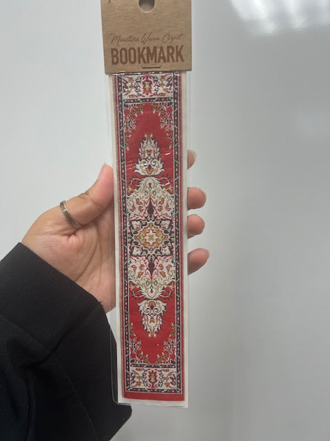 Miniature Woven Carpet Bookmark