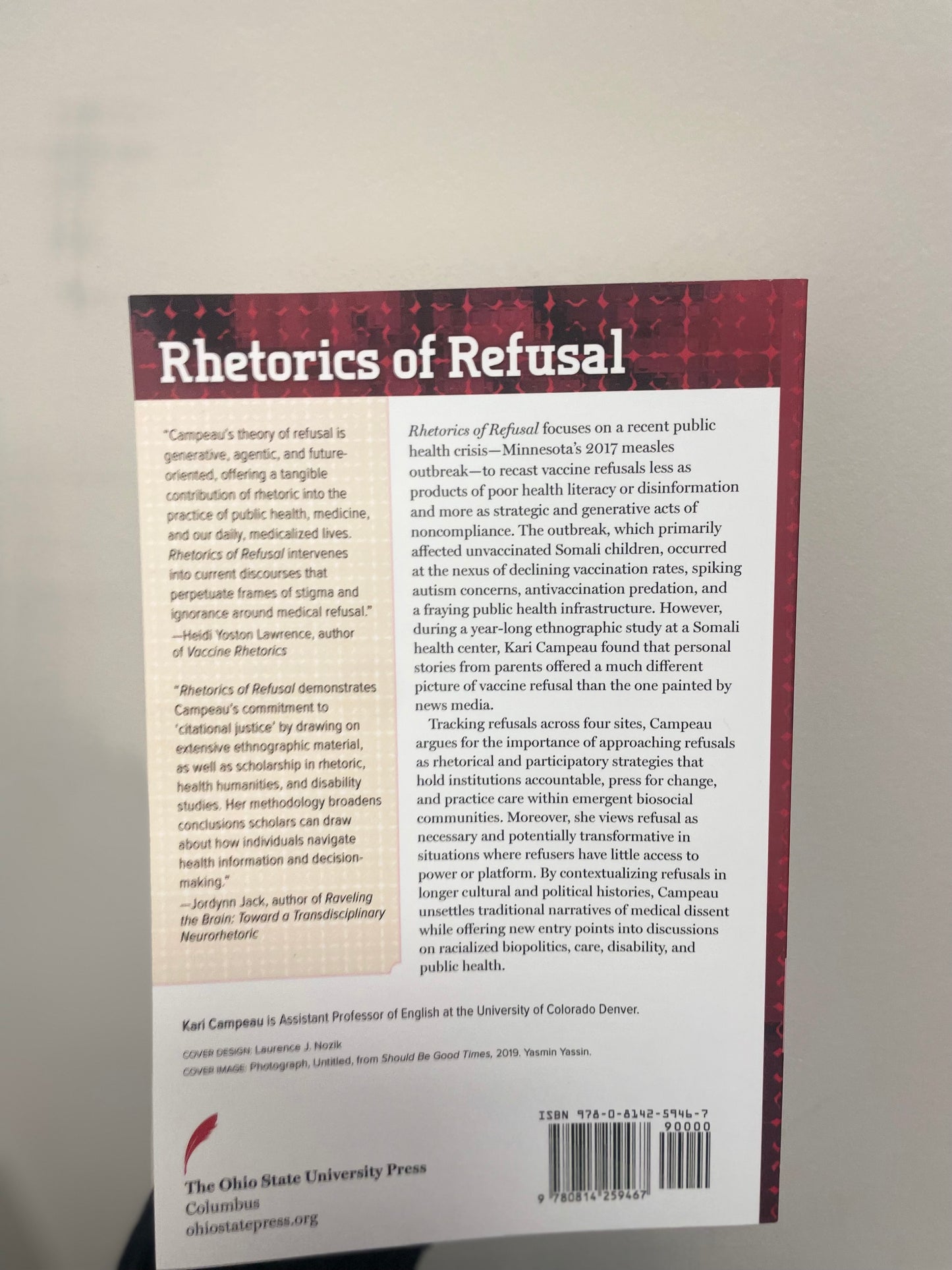 Rhetorics of Refusal