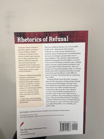 Rhetorics of Refusal