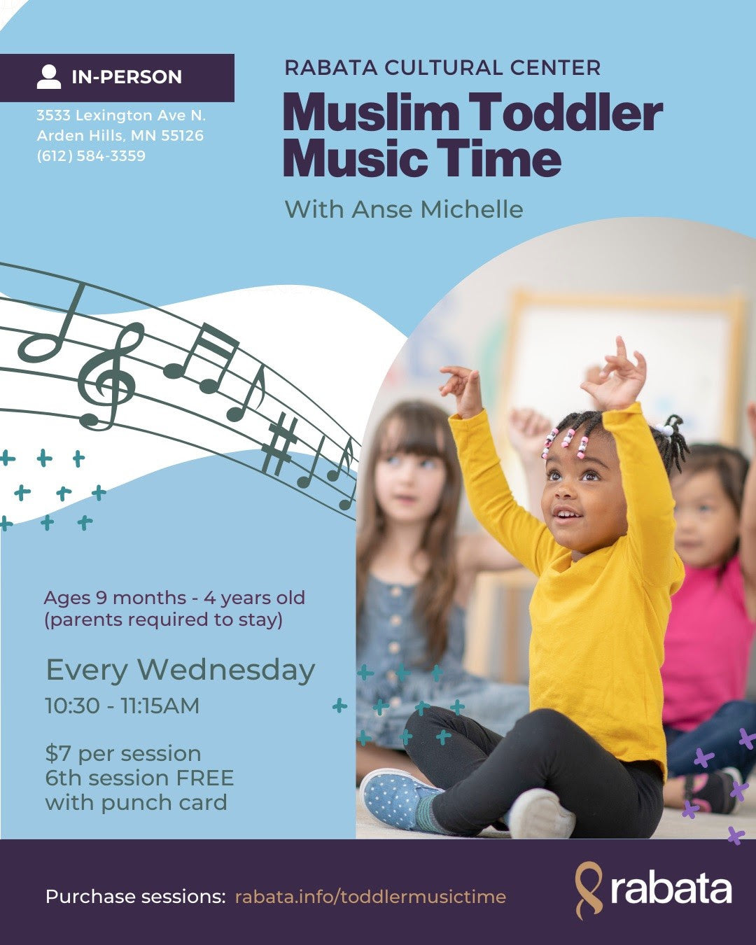 Muslim Toddler Music Time (Class)