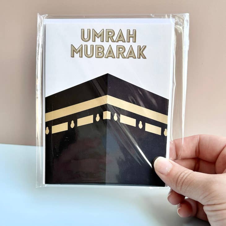 Umrah Mubarak Greeting Card