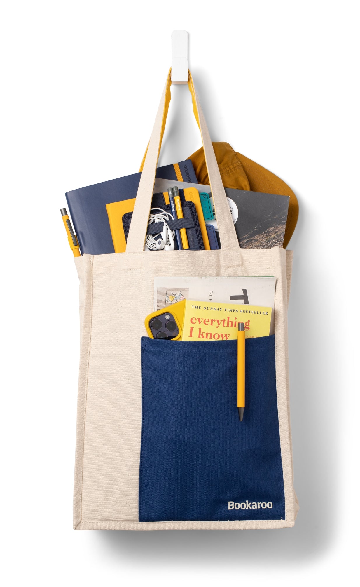 Bookaro Tote Bag with Journal Pocket