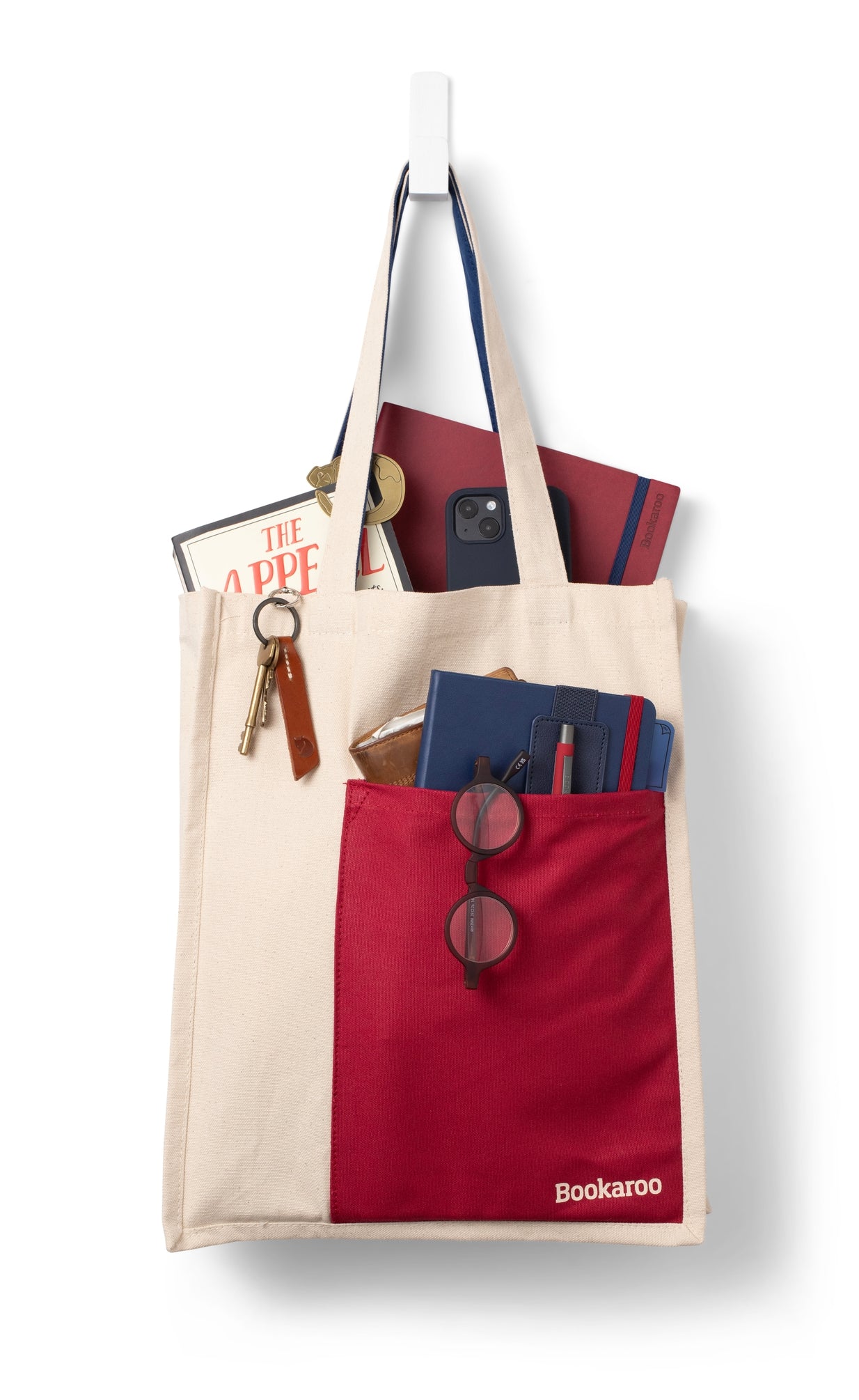 Bookaro Tote Bag with Journal Pocket