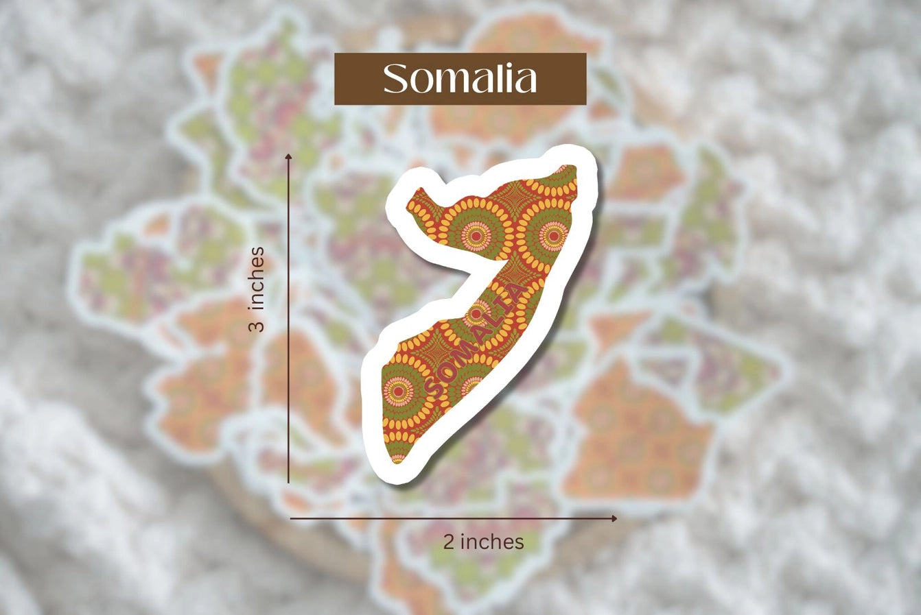 Somalia Sticker (East African Stickers)