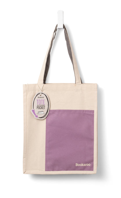 Bookaro Tote Bag with Journal Pocket