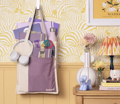 Bookaro Tote Bag with Journal Pocket
