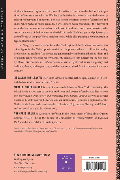 Arabian Romantic: Poems on Bedouin Life and Love