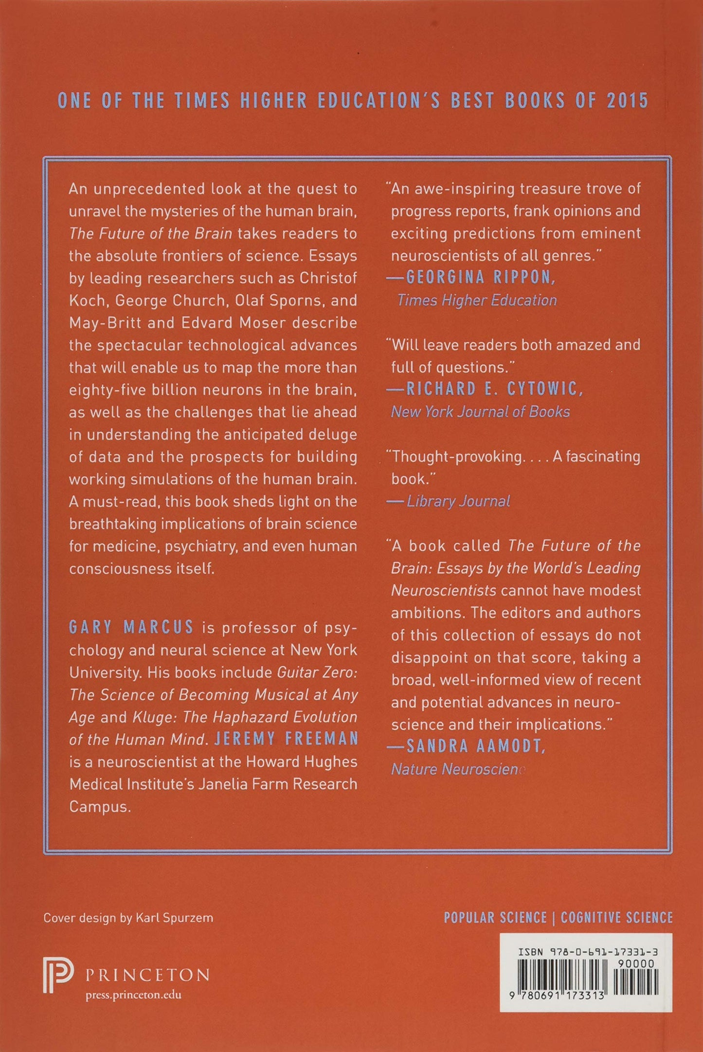 The Future of the Brain: Essays by the World's Leading Neuroscientists