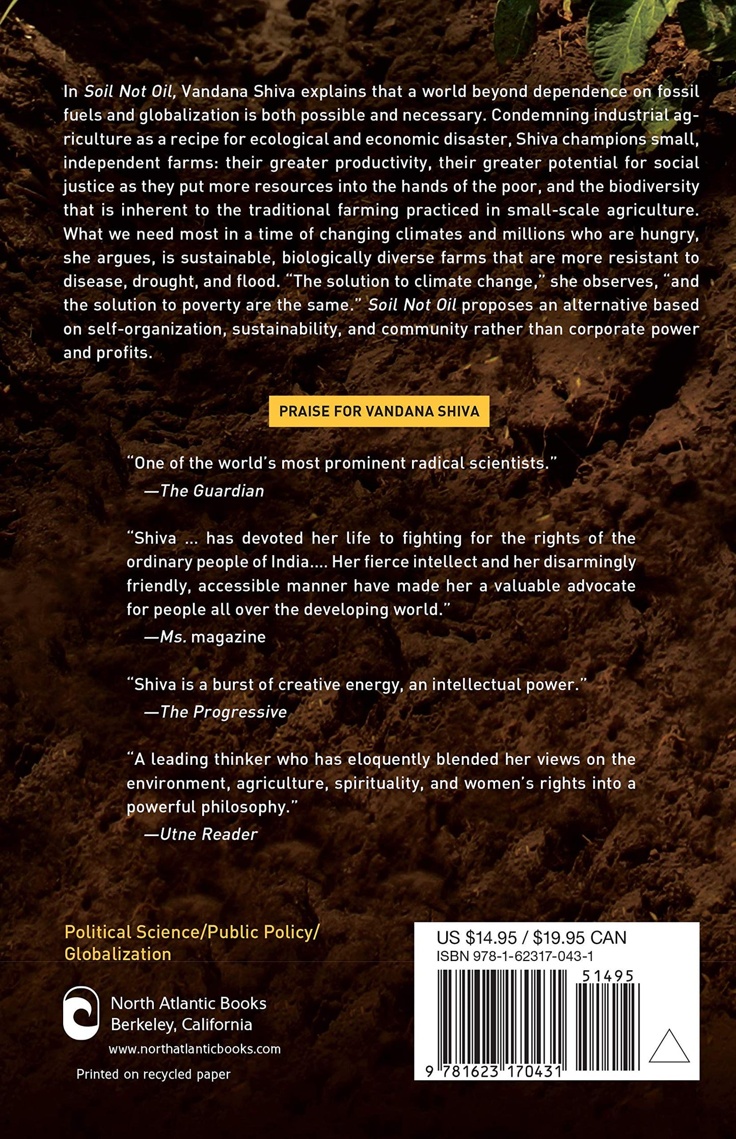 Soil Not Oil: Environmental Justice in an Age of Climate Crisis