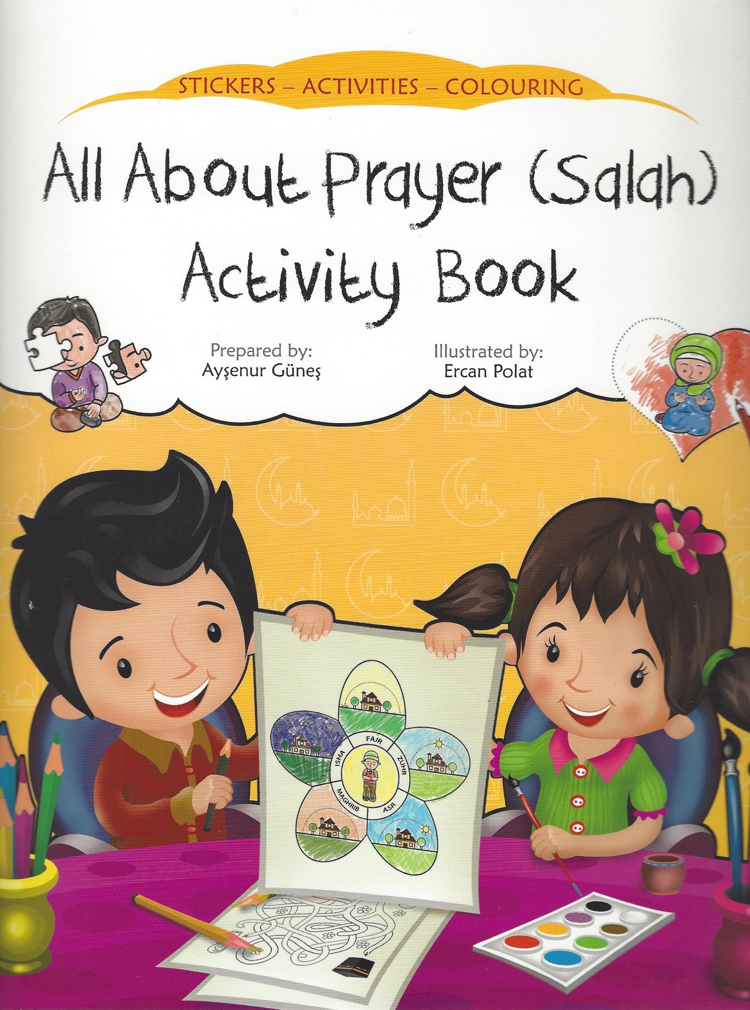 All About Prayer (Salah) Activity Book , Activity Book - Daybreak Press Global Bookshop, Daybreak Press Global Bookshop
